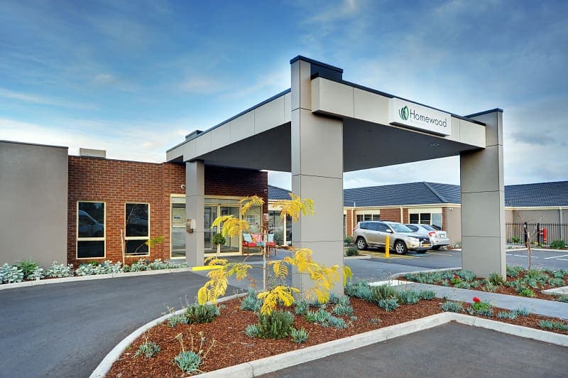 Homewood Entrance of Building