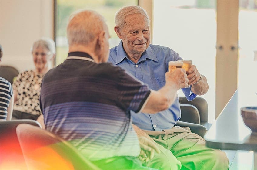 residents-drinking