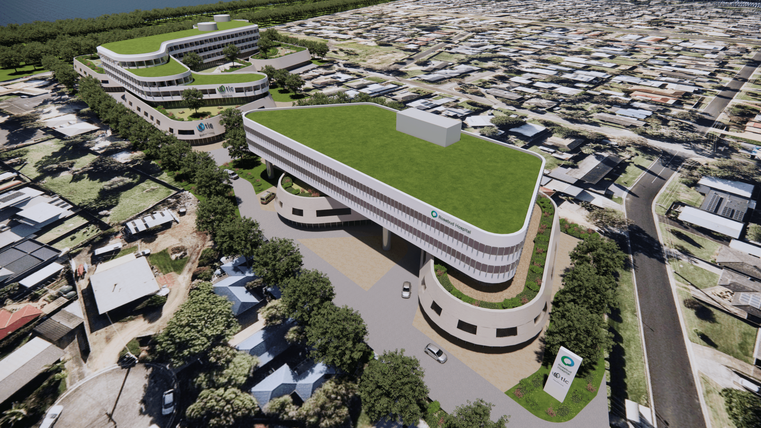 20260018_TLC Rosebud_Hospital Aerial