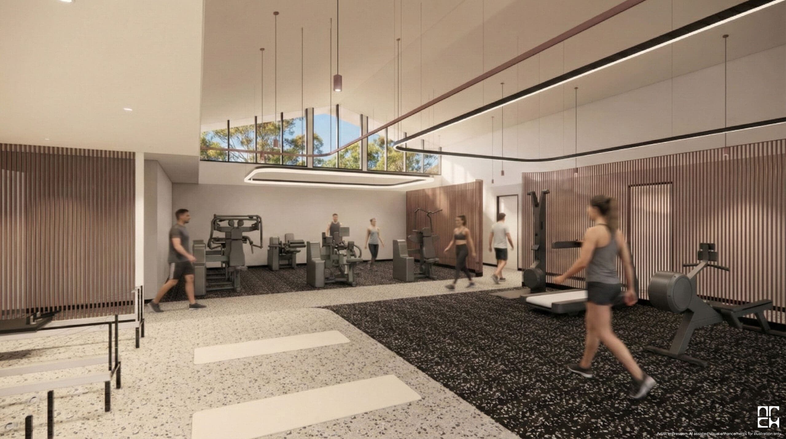 TLC Health Clubs Wallington Render