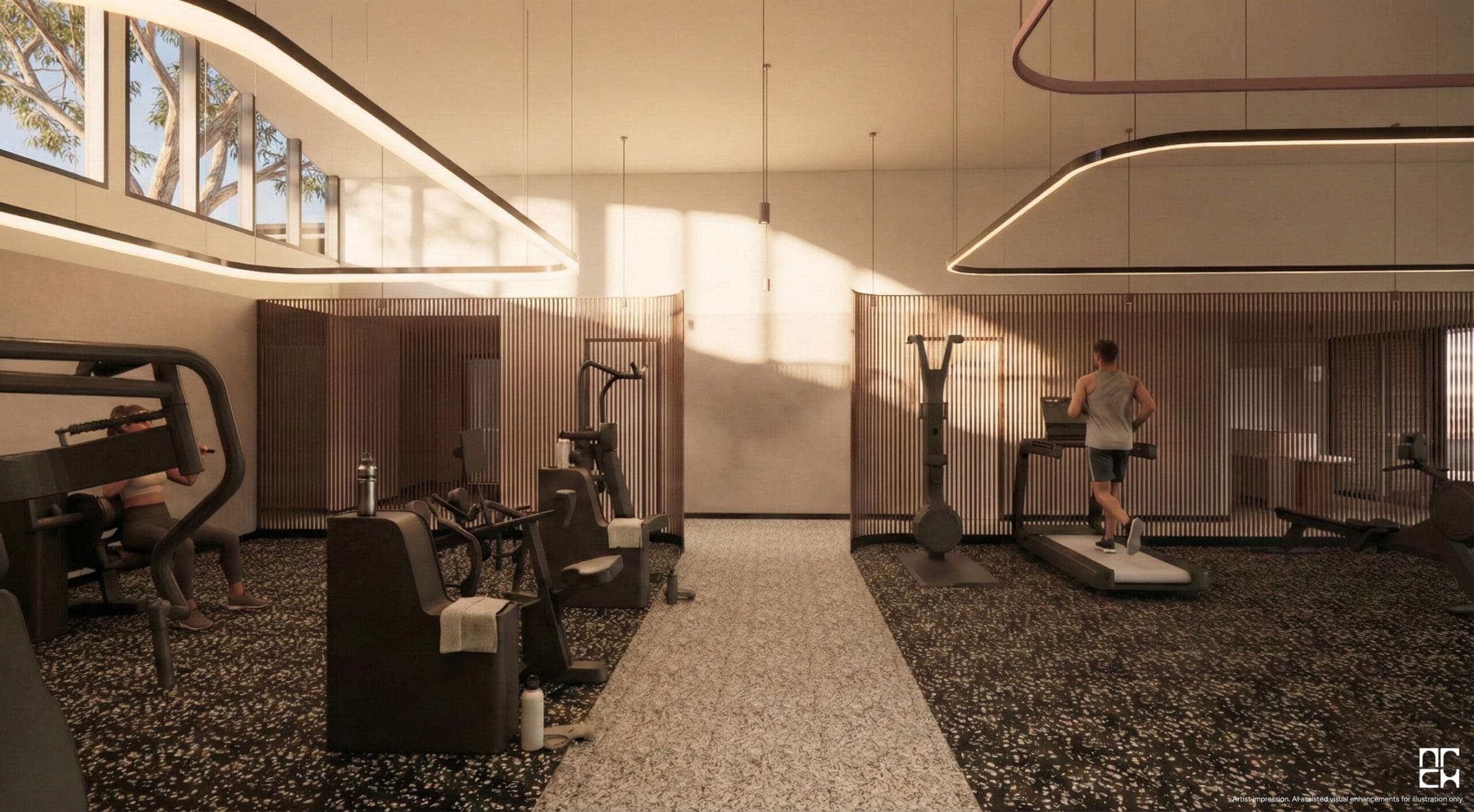 TLC Health Clubs Wallington Render