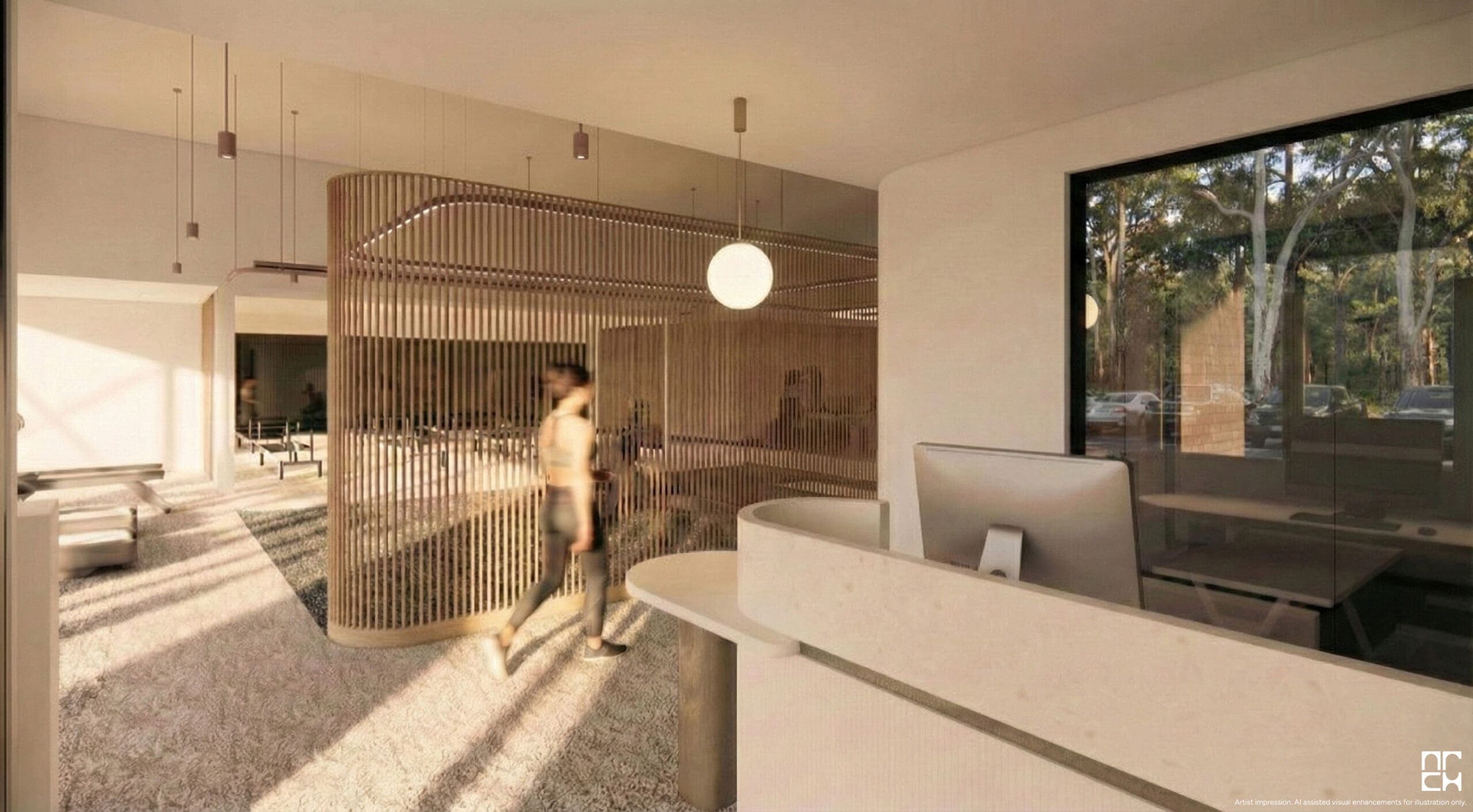 TLC Health Clubs Wallington Render